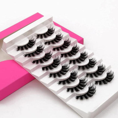 Lash Clusters, Natural Curling Mini Makeup Strip Lash, Lightweight False Eyelash Extensions for Lashes Extensions, Women Eye Makeup Enhancement, Eyelashes Extensions, High Quality Eyelashes Cosmetic, False Eyelash Set, Lash Extensions Kit, DIY Lash Kit