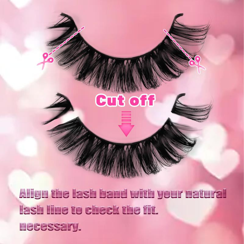 Lash Clusters, Natural Curling Mini Makeup Strip Lash, Lightweight False Eyelash Extensions for Lashes Extensions, Women Eye Makeup Enhancement, Eyelashes Extensions, High Quality Eyelashes Cosmetic, False Eyelash Set, Lash Extensions Kit, DIY Lash Kit