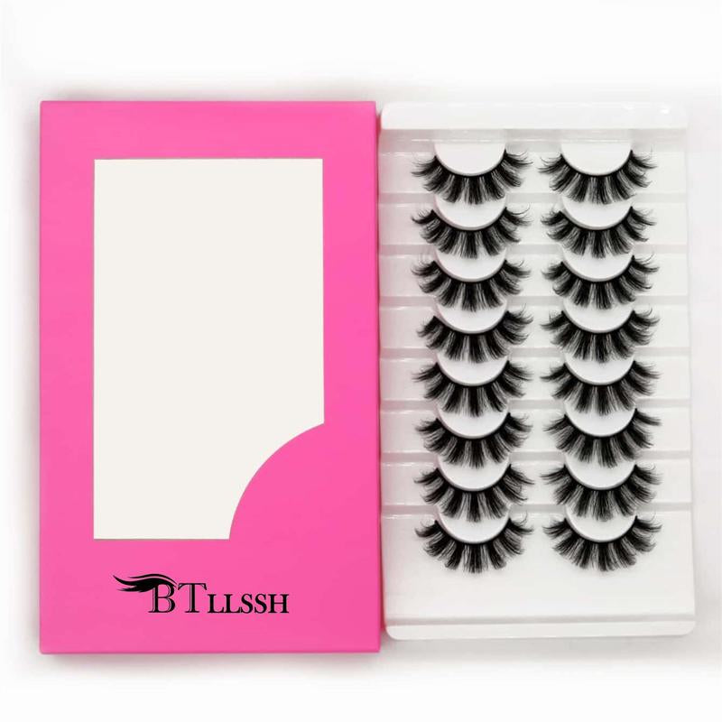 Lash Clusters, Natural Curling Mini Makeup Strip Lash, Lightweight False Eyelash Extensions for Lashes Extensions, Women Eye Makeup Enhancement, Eyelashes Extensions, High Quality Eyelashes Cosmetic, False Eyelash Set, Lash Extensions Kit, DIY Lash Kit
