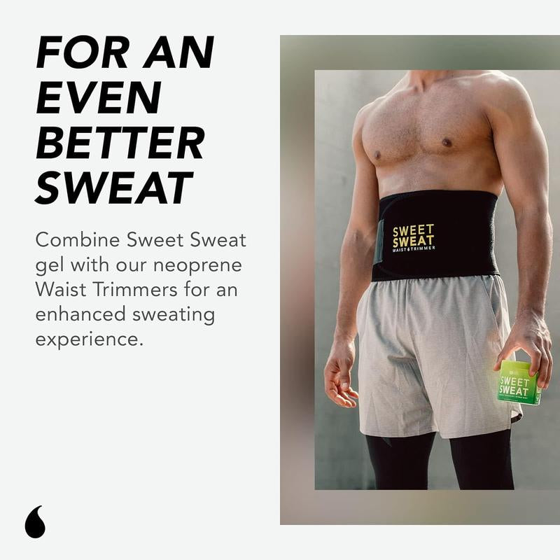 Sweet Sweat 'Workout Enhancer' Gel by Sports Research - Achieve Fitness Goals Faster, Pair with Waist Trainer to Maximize Workouts - Body Shaping Cream Body Contouring Cream