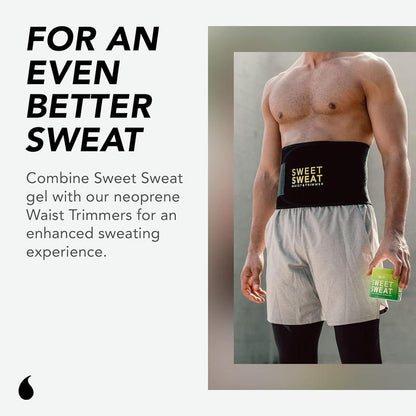 Sweet Sweat 'Workout Enhancer' Gel by Sports Research - Achieve Fitness Goals Faster, Pair with Waist Trainer to Maximize Workouts - Body Shaping Cream Body Contouring Cream