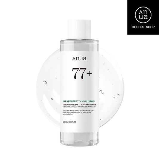 [Anua Official Shop] Heartleaf 77% Soothing Toner for Hydrating 8.45 Fl.Oz. (250Ml) ｜Layering Toner, Fungal Acne Safe Skincare, Korean Skin Care