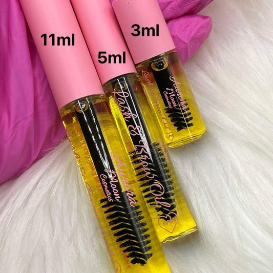Lash & Brow Growth Oil , Serum for Eyelashes & Eyebrows | Vegan | All Natural | Prostaglandin Free | Thicker Longer Eyelashes | Natural Hexane Free Castor Oil | Rosemary Oil | Sensitive | Hydrating | Nourishing Blend