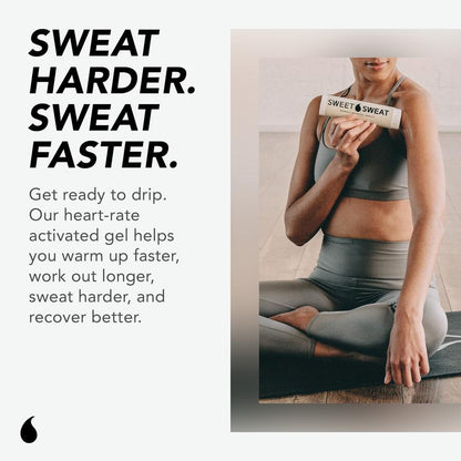 Sweet Sweat 'Workout Enhancer' Gel by Sports Research - Achieve Fitness Goals Faster, Pair with Waist Trainer to Maximize Workouts - Body Shaping Cream Body Contouring Cream