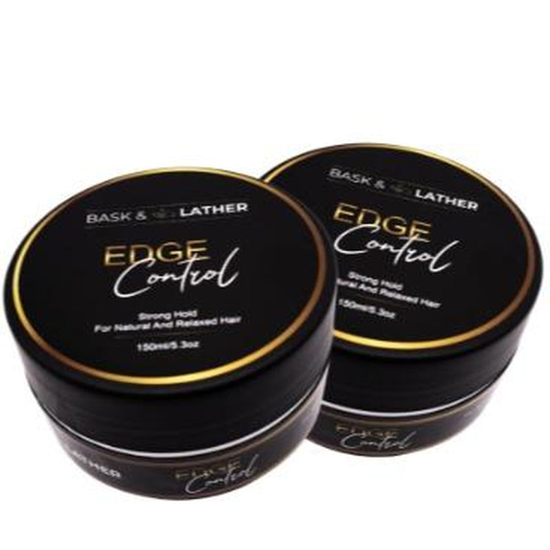 STRONG HOLD- THICK EDGES- EDGE CONTROL BASK and LATHER Gel Haircare Strong Edge