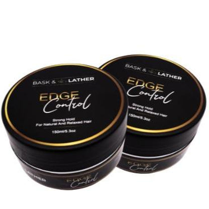 STRONG HOLD- THICK EDGES- EDGE CONTROL BASK and LATHER Gel Haircare Strong Edge